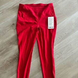 Lululemon Swift Speed HR Tight 28 in Red